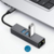 HUB ADAPTADOR USB 3.0 A RJ45 ETHERNET RED LAN + USB 3.0 X 3