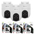Combo X3 Ezviz H8c 360 1080p Exterior Wifi + 3 Memoria 128gb