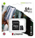Kit 2 Cámara Wifi H9c Doble Exterior Ezviz + 2 Memorias 64gb