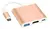Adaptador Usb Tipo-c Hdmi Ultra Hd 4k Usb 3.0 Usb-c Consolas Smartphone ios / Android Rosa en internet
