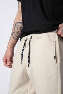 Joggins JAM OVER Beige - MAN ESTILO UNICO