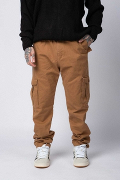 Pantalon Cargo QUANT Camel - MAN ESTILO UNICO