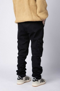 Pantalón Cargo QUANT Negro - comprar online