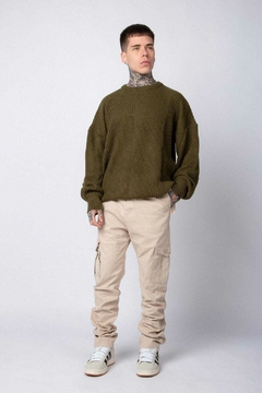 Pantalon Cargo QUANT Beige - tienda online