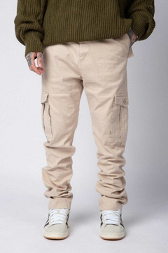 Imagen de Pantalon Cargo QUANT Beige