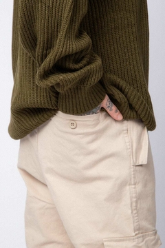 Pantalon Cargo QUANT Beige en internet