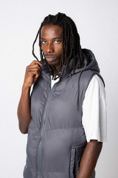 Chaleco Puffer Ebruck Gris Topo en internet