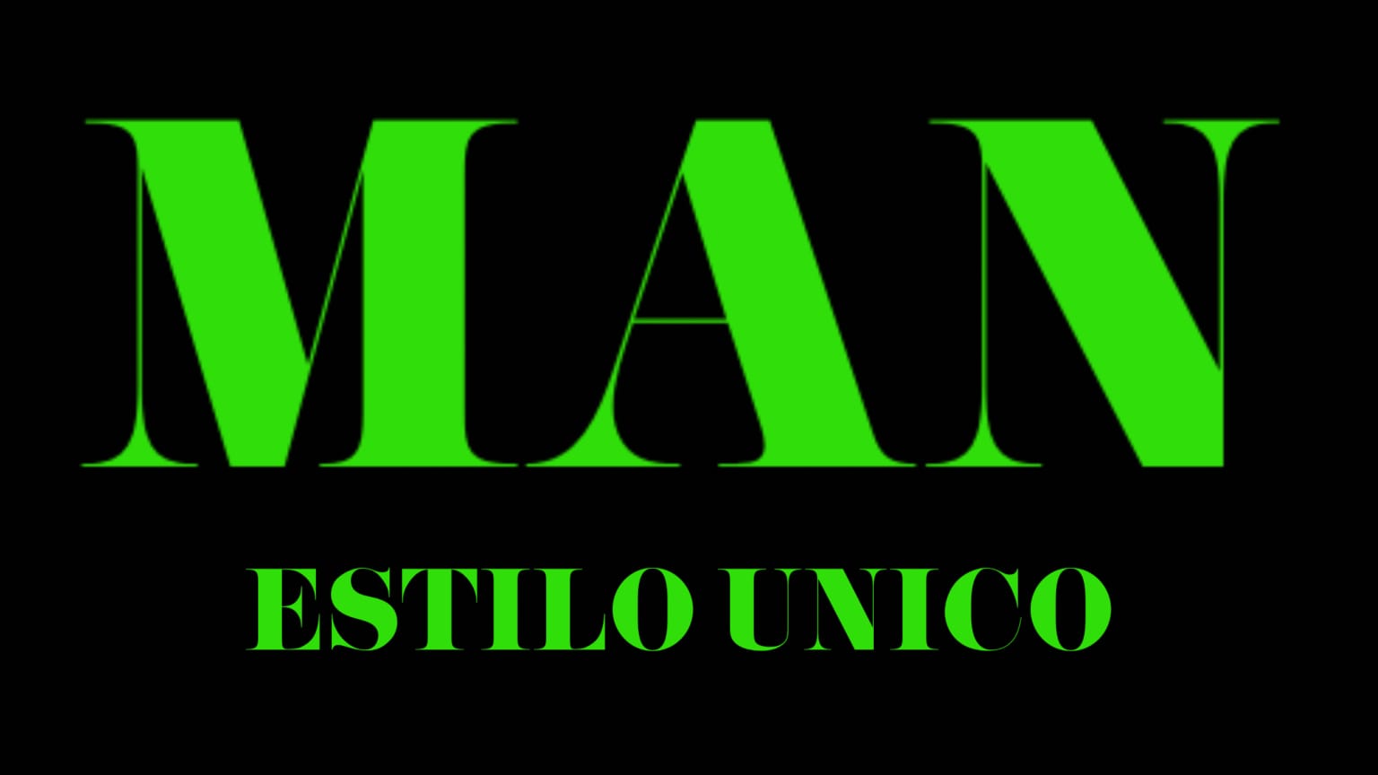 MAN ESTILO UNICO