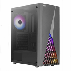 Gabinete Chasis Gamer Aerocool Delta Rgb Vidrio Ventilador
