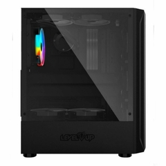 Gabinete Gamer Level Up Cassiopeia Atx con 1 Cooler