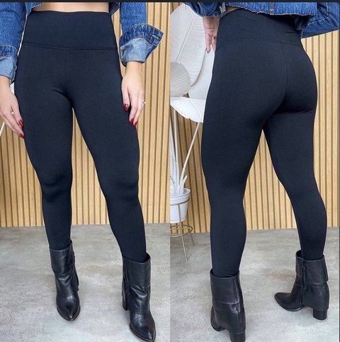 Calça Legging Flanelada