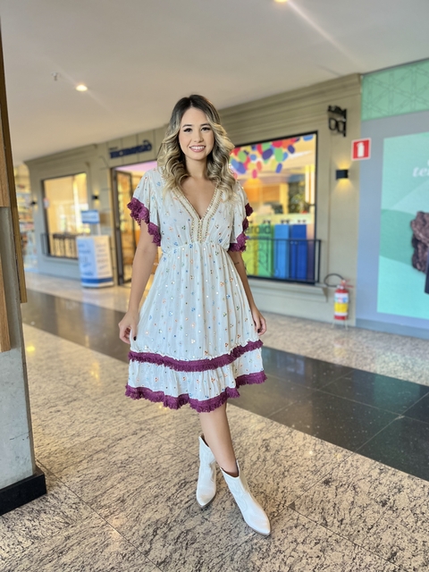 Vestido Boho Estrelar