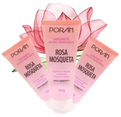 Esfoliante ou sabonete facial Rosa Mosqueta Poran 100g na internet