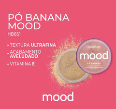 Pó Banana Feels Mood Ruby Rose-HB851 na internet