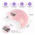 Cabina de uñas profesional Luz Led secador 48w 110v/220v