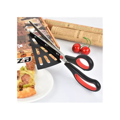 TIJERA CORTA PIZZA TARTAS ACERO INOXIDABLE DESMONTABLE VERDE - Online Shoping