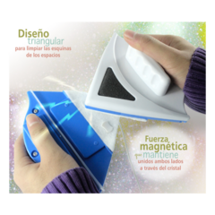 LIMPIA VIDRIO MAGNÉTICO PROFESIONAL 3-8 MM CON RESPUESTOS en internet
