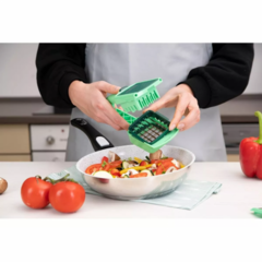 CORTADOR DE VERDURAS PROFESIONAL 8 EN 1 - comprar online