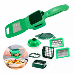 CORTADOR DE VERDURAS PROFESIONAL 8 EN 1 - Online Shoping