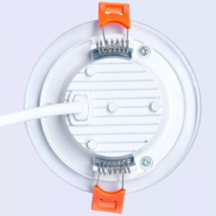 PANEL LED TECHO EMBUTIR PLAFÓN REDONDO 18W CÁLIDO FRIO - tienda online