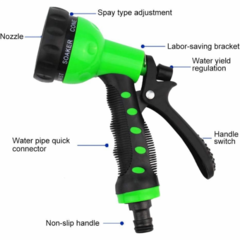 PISTOLA DE RIEGO REGADOR MANGUERA CON SELECTORA Y GATILLO - Online Shoping