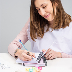 Lapicera Cora Aqua - comprar online