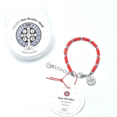 Pulsera Acero San Benito Abad - comprar online