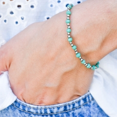 Pulsera Acero Mía verde