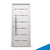 Puerta de Chapa Electrozincada AC81 Barral75