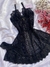 Kit Robe e Camisola Romance - Preto - loja online