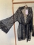Kit Robe e Camisola Romance - Preto - VS MODA ÍNTIMA