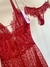 Imagem do Kit Robe e Camisola Romance - vermelho