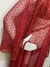 Kit Robe e Camisola Romance - vermelho - VS MODA ÍNTIMA