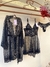 Kit Robe e Camisola Romance - Preto