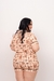 Americano curto Plus Size - Urso Xadrez - comprar online