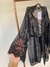 Kit Robe e Camisola Romance - Preto na internet