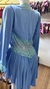 Robe Sereia - Azul bebê/verde água - comprar online