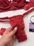 Conjunto Mel - Vermelho