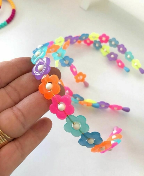 Arco florzinhas Neon - comprar online