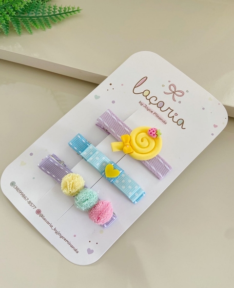 Hair clips - Pirulito