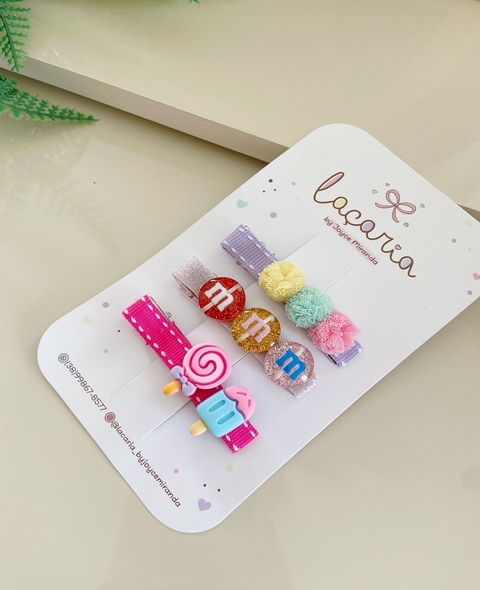 Hair clips - Doces MMs