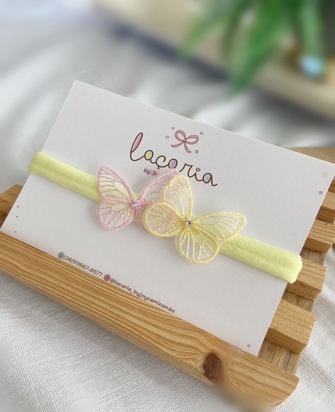 Slim - Borboleta de organza - comprar online