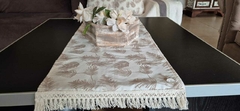 CAMINO DE MESA RAMITAS BEIGE