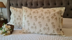 FUNDAS XL TUSOR ARBOLITO BEIGE en internet