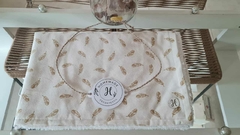 MANTA BEBÉ CORDERITO SOFT TUSOR PLUMITAS BEIGE en internet