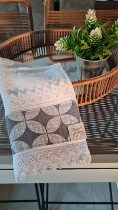 TOALLITA BULGARO GRIS - comprar online