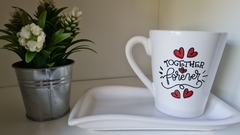 SET DE TAZA + PLATITO TOGETHER FOREVER - comprar online