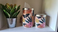 SET X 2 LATAS YERBERA AZUCARERA FLORES - comprar online
