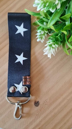 LLAVERO CINTA SUBLIMADA ESTRELLA