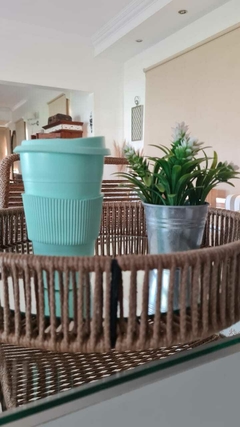 VASO TÉRMICO TIPO STARBUCK MUG VERDE AQUA - comprar online